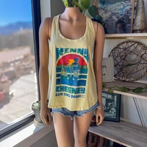 Kenny Chesney Sun Goes Down 2024 Tour Tank by No Shoes Nation - Women's Large